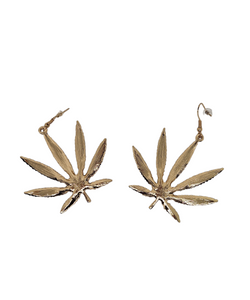 Cannabis Leaf Earrings